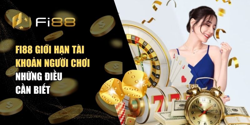 Fi88 Giới Hạn Tài Khoản Người Chơi – Những Điều Cần Biết
